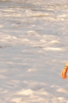 Fiona Gets Naked On Public Beach