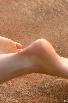 Fiona Gets Naked On Public Beach