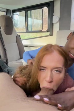 Crazy Road Porn With Two Hot Girls