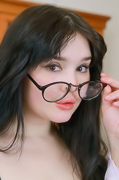 Malena Wearing Nothing But Her Nylons