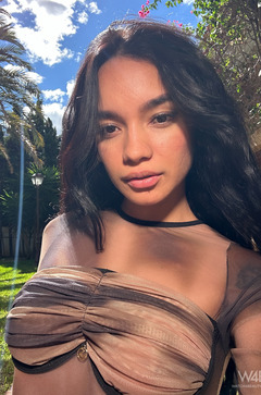 Dulce Taking Topless Selfie